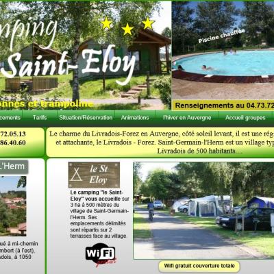 Camping le St Eloy - 63630 St Germain l'Herm à 20 min de la mine